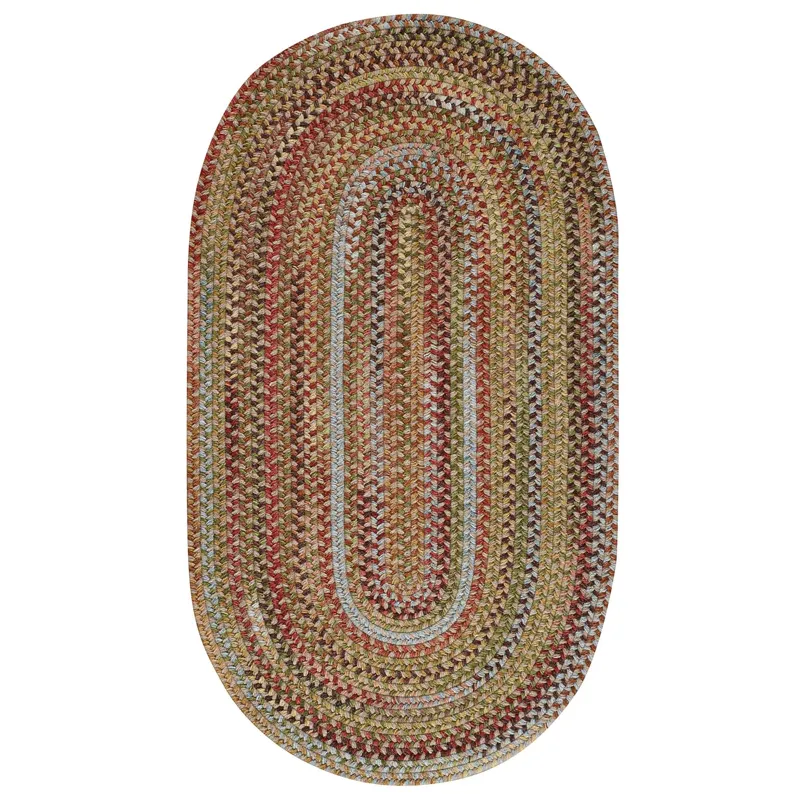 American Legacy Tuscan Oval Rug - 8\" x 2\'4\"