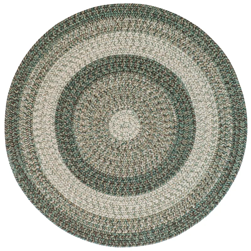 Sturbridge Balsam Green Round Rug - 3\' x 3\'