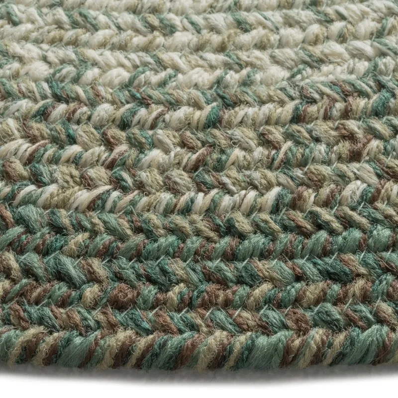 Sturbridge Balsam Green Round Rug - 3\' x 3\'