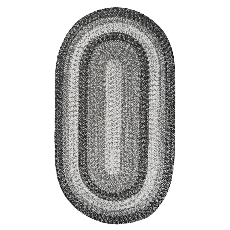 Sturbridge Coventry Gray Oval Rug - 5\' x 8\'