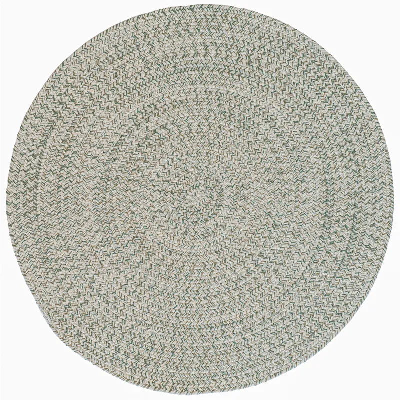 Stockton Light Green Round Rug - 8\'6\" x 8\'6\"