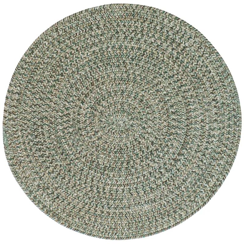 Stockton Medium Green Round Rug - 8\'6\" x 8\'6\"