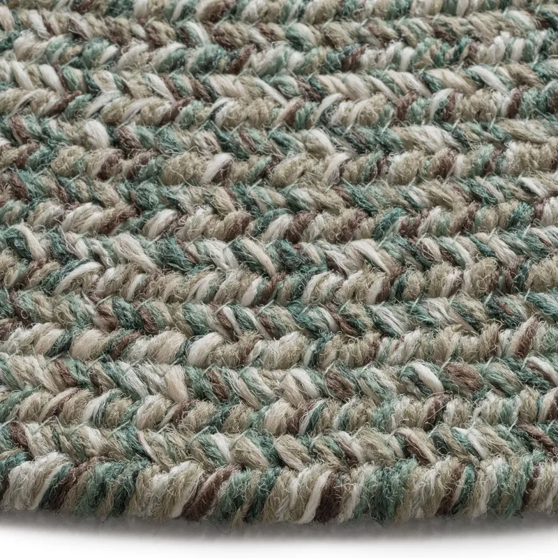 Stockton Medium Green Round Rug - 8\'6\" x 8\'6\"