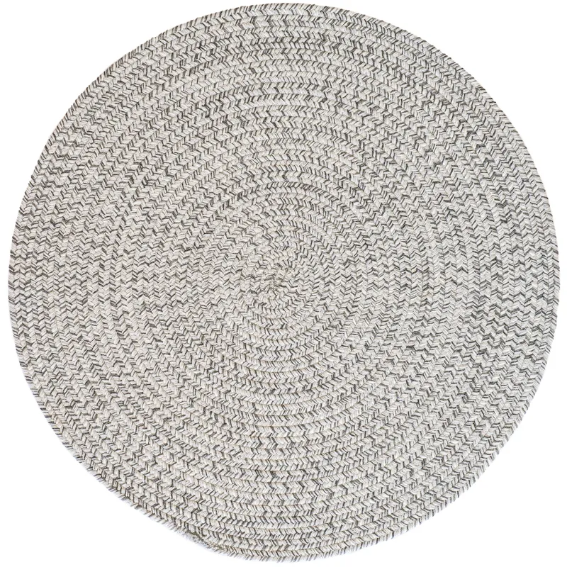 Stockton Light Gray Round Rug - 5\'6\" x 5\'6\"