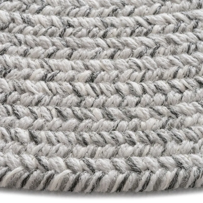 Stockton Light Gray Round Rug - 5\'6\" x 5\'6\"