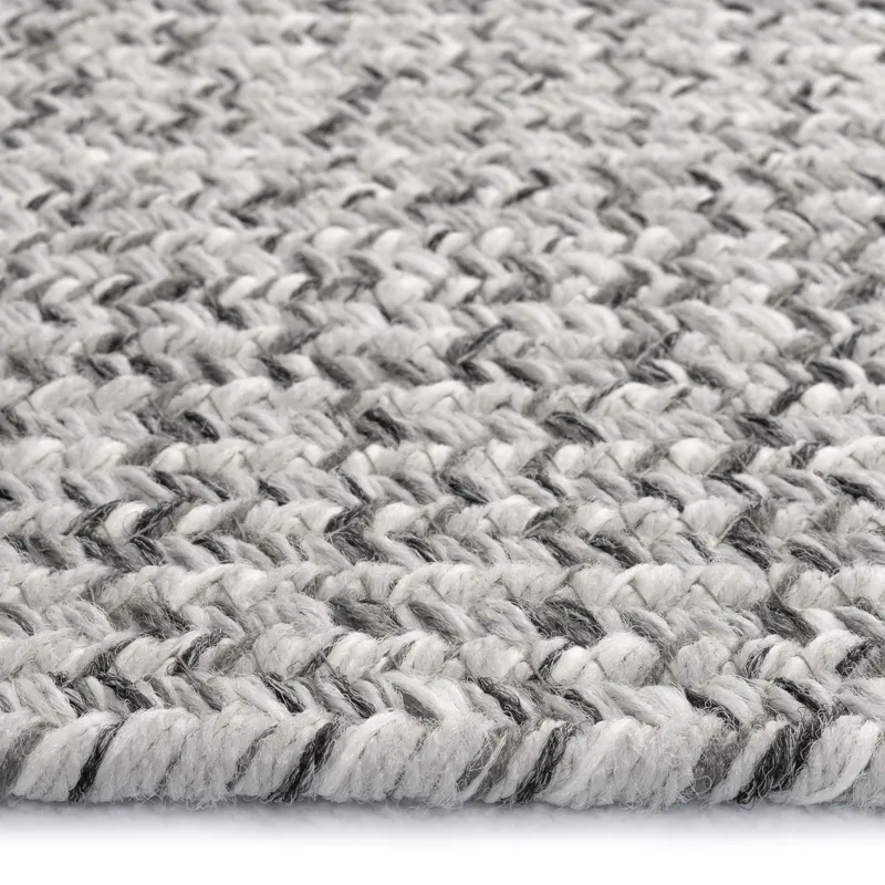 Stockton Light Gray Oval Rug - 4\' x 6\'