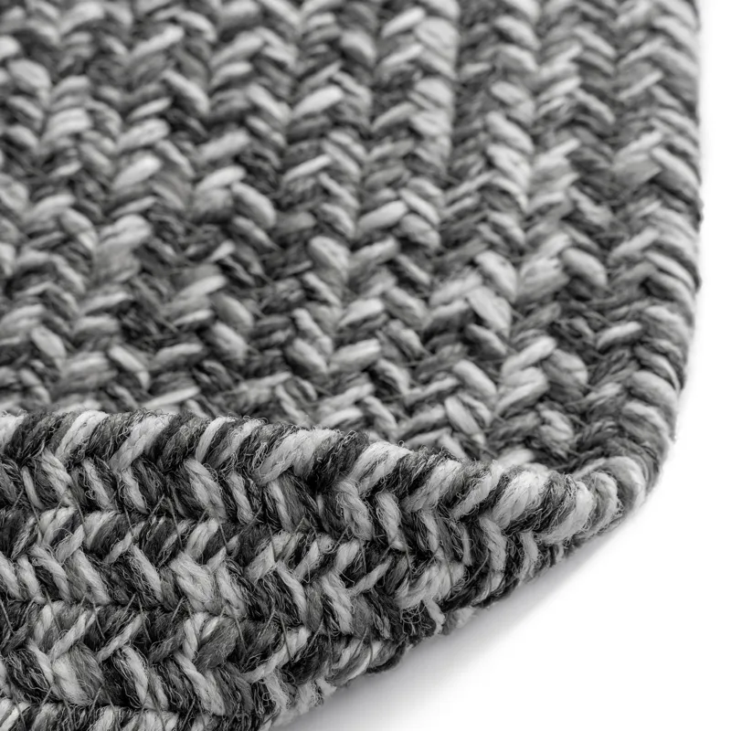 Stockton Medium Gray Oval Rug - 2\' x 3\'