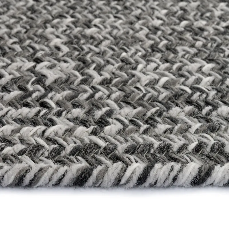Stockton Medium Gray Oval Rug - 2\' x 3\'