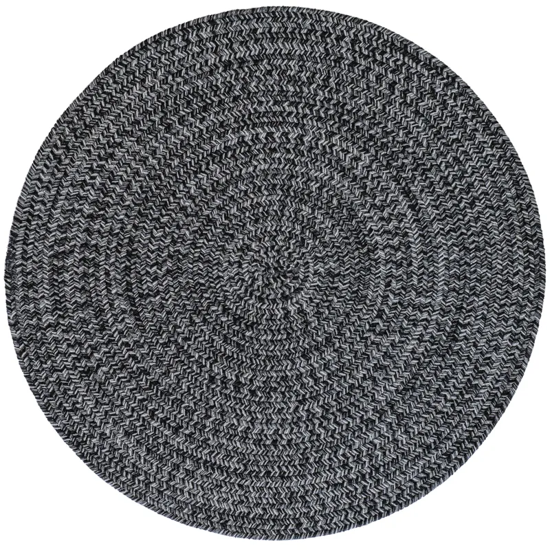 Stockton Dark Gray Round Rug - 9\'6\" x 9\'6\"