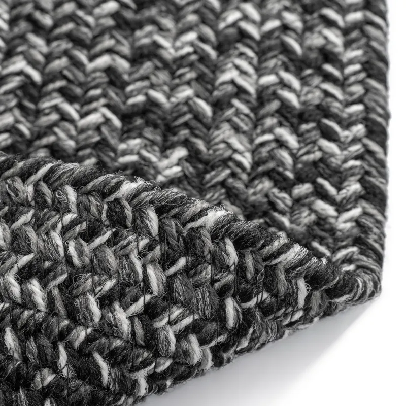 Stockton Dark Gray Oval Rug - 8\' x 11\'
