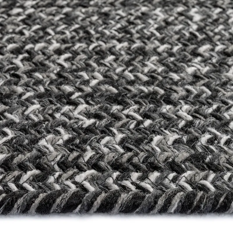 Stockton Dark Gray Oval Rug - 8\' x 11\'