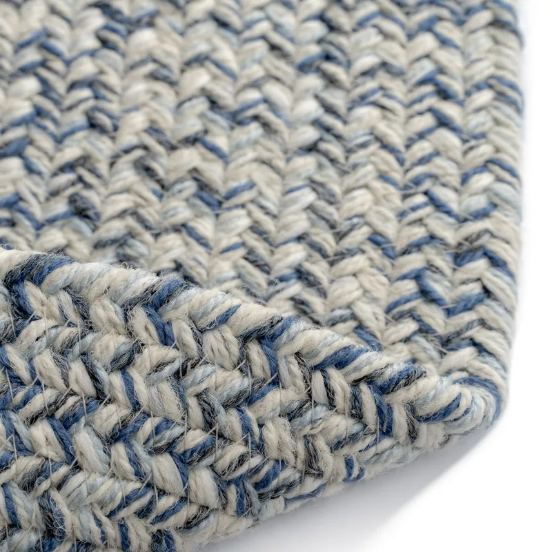 Stockton Light Blue Oval Rug - 9\'2\" x 13\'2\"