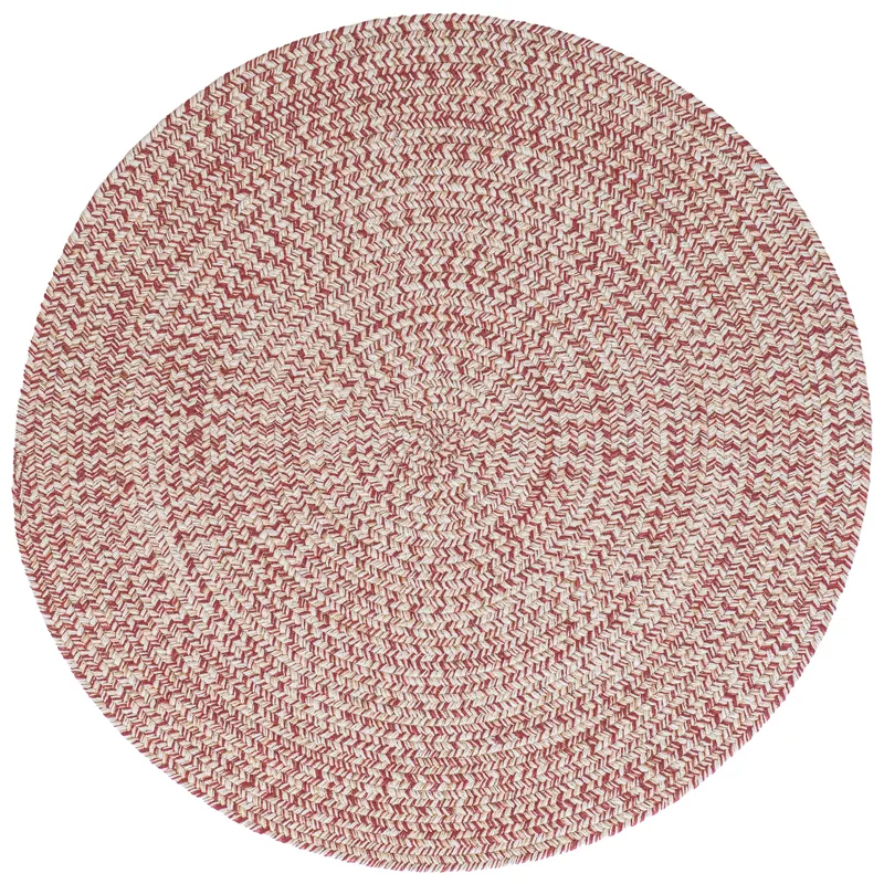 Stockton Light Red Round Rug - 9\'6\" x 9\'6\"