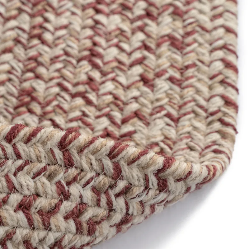Stockton Light Red Oval Rug - 9\'2\" x 13\'2\"