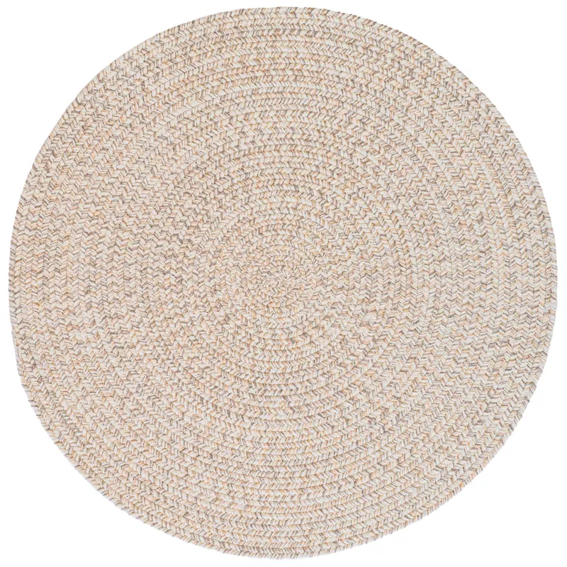 Stockton Light Brown Round Rug - 5\'6\" x 5\'6\"