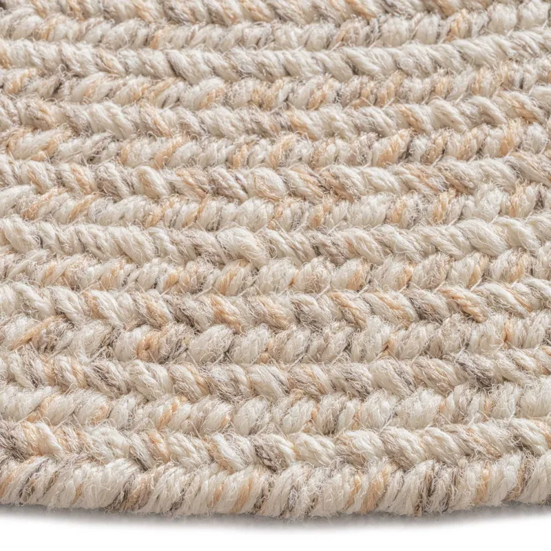 Stockton Light Brown Round Rug - 5\'6\" x 5\'6\"