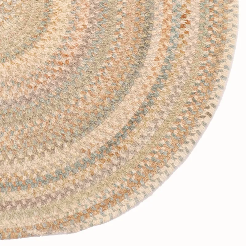 Synergy Blue Opal Round Rug - 5\'6\" x 5\'6\"