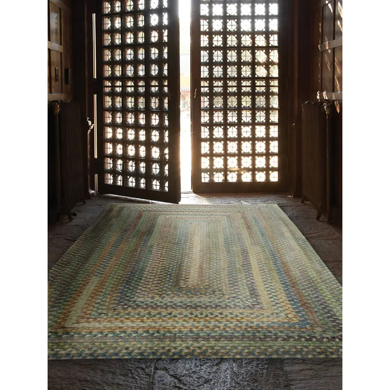 Synergy Blue Opal Oval Rug - 2\'3\" x 4\'3\"