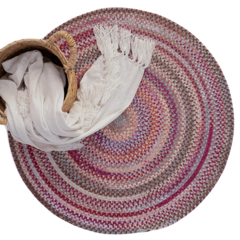 Synergy Rosewood Round Rug - 8\'6\" x 8\'6\"