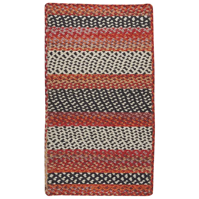 Wanderer Spice Cross Sewn Rectangle Rug - 2\'3\" x 9\'3\"