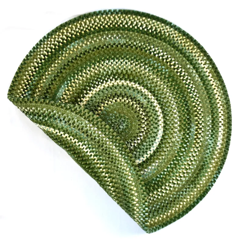 Cottonstone Balsam Green Round Rug - 9\'6\" x 9\'6\"