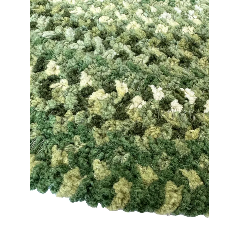 Cottonstone Balsam Green Oval Rug - 2\'3\" x 4\'3\"
