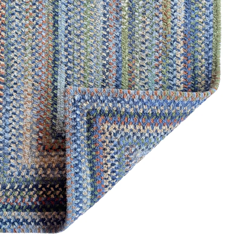 Cottonstone Ponds Edge Concentric Rectangle Rug - 9\'2\" x 13\'2\"