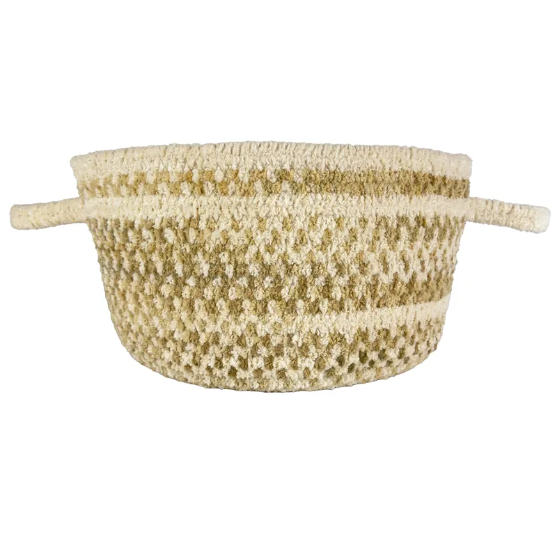 Cottonstone Feather Tan 12\" Basket