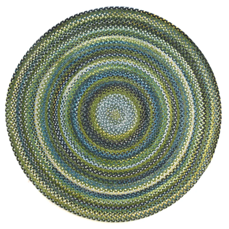 Uwharrie Ridge Horizon Round Rug - 1\'3\" x 1\'3\"