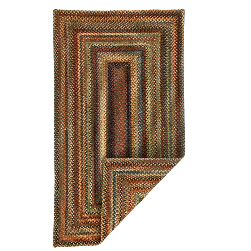 Uwharrie Ridge Autumn Concentric Rectangle Rug - 1\'8\" x 2\'6\"