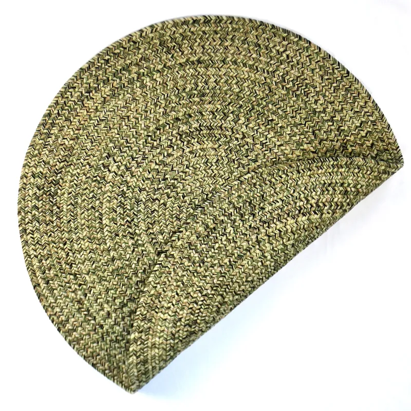 Dockside Palm Leaf Round Rug - 3\' x 3\'