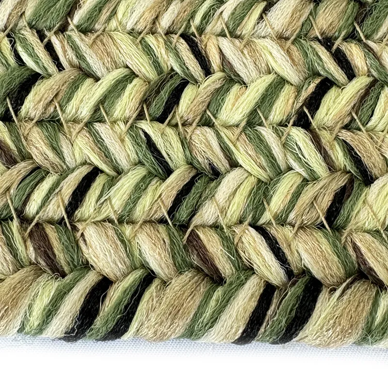 Dockside Palm Leaf Oval Rug - 8\' x 11\'