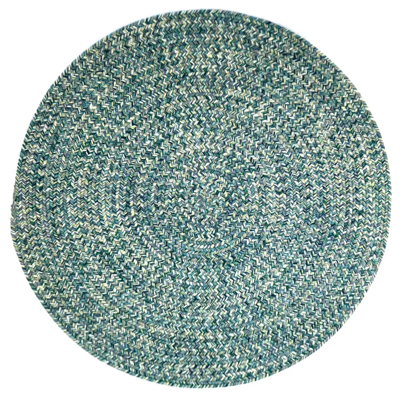 Dockside Teal Round Rug - 8\'6\" x 8\'6\"
