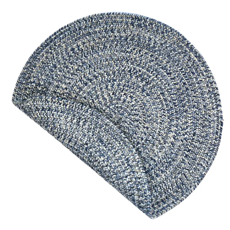 Dockside Cobalt Sea Round Rug - 5\'6\" x 5\'6\"