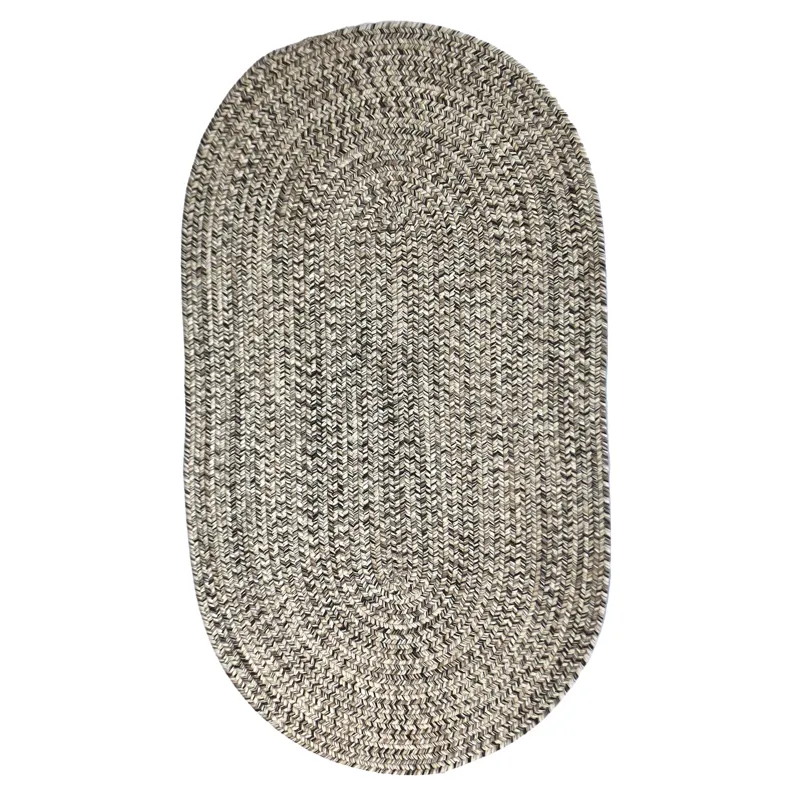 Dockside Driftwood Oval Rug - 7\' x 9\'