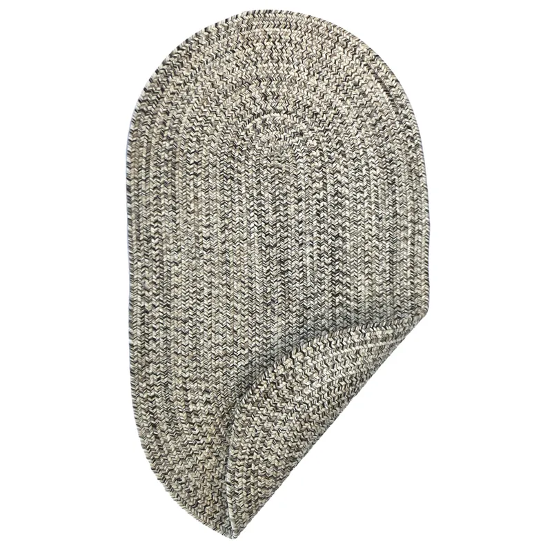 Dockside Driftwood Oval Rug - 7\' x 9\'