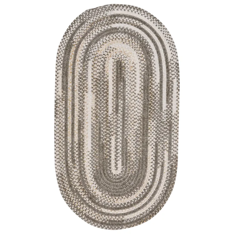 New Homestead Marble Oval Rug - 8\" x 2\'4\"