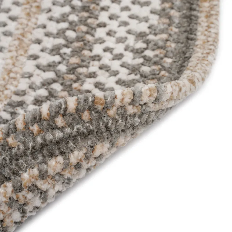 New Homestead Marble Oval Rug - 8\" x 2\'4\"