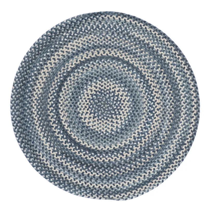 Bonneville Denim Round Rug - 8\'6\" x 8\'6\"