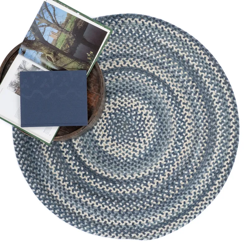 Bonneville Denim Round Rug - 8\'6\" x 8\'6\"
