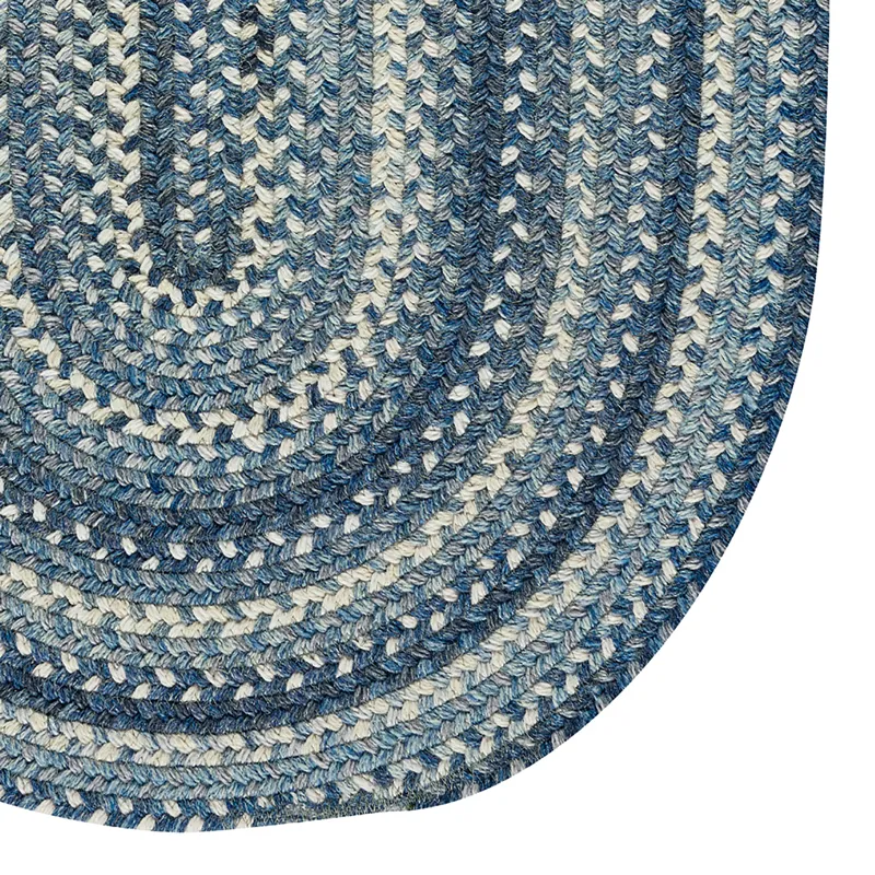 Bonneville Denim Oval Rug - 1\'8\" x 2\'6\"