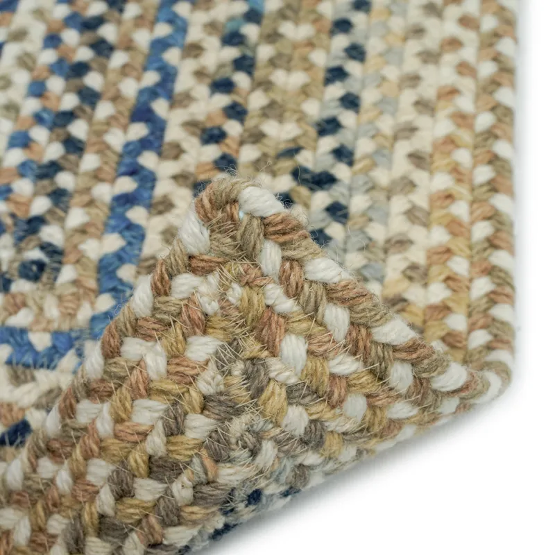 Bonneville Sandy Beach Concentric Rectangle Rug - 2\'3\" x 9\'3\"