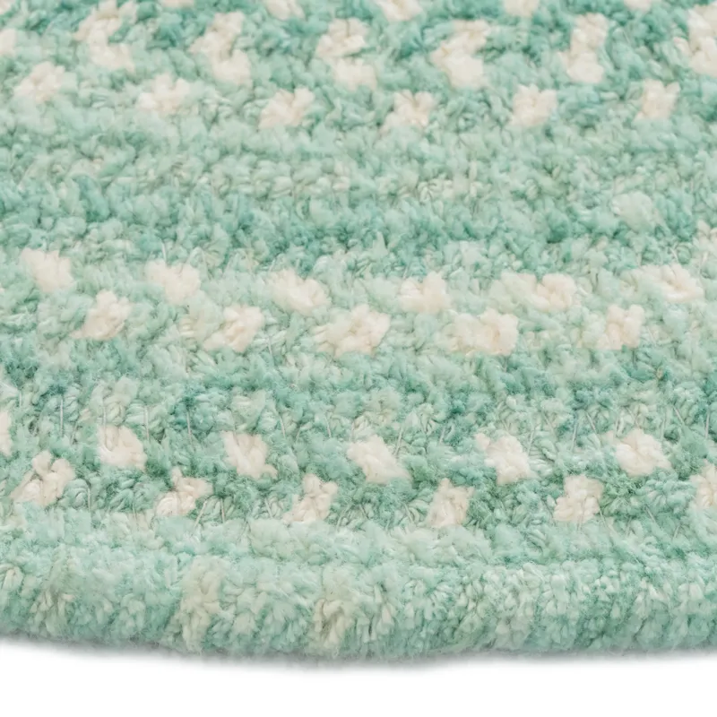 Bambini Aquamarine Oval Rug - 8\' x 11\'