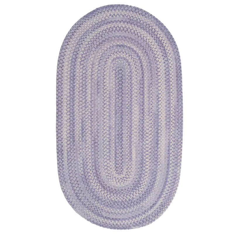 Bambini Periwinkle Oval Rug - 7\' x 9\'