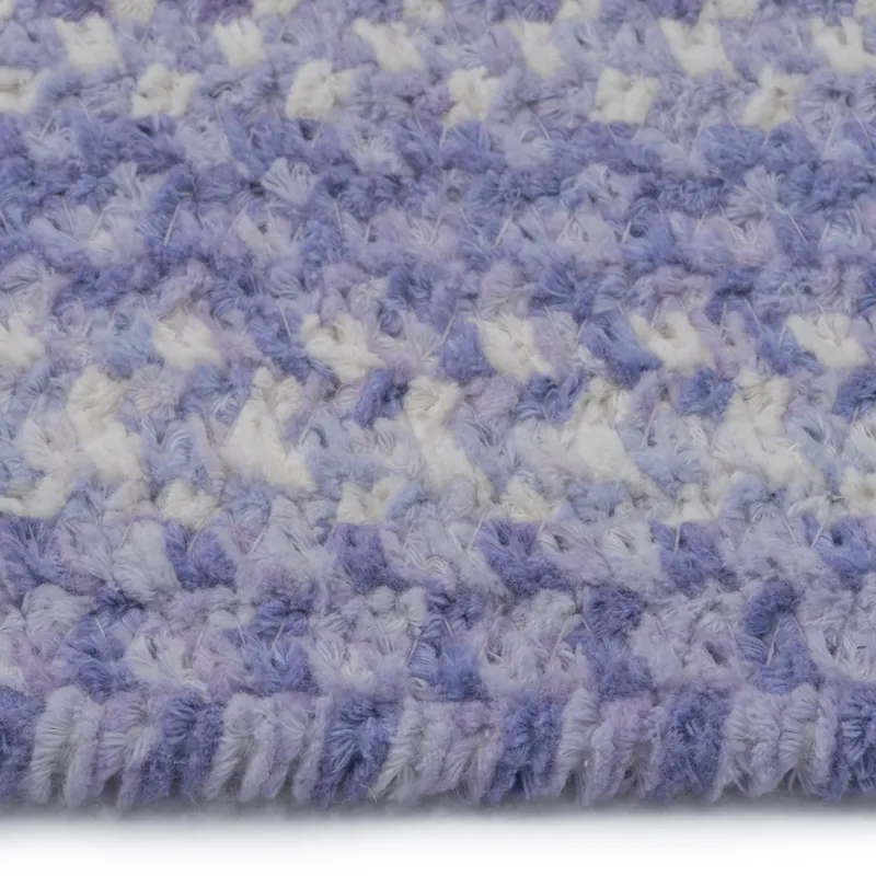 Bambini Periwinkle Oval Rug - 7\' x 9\'