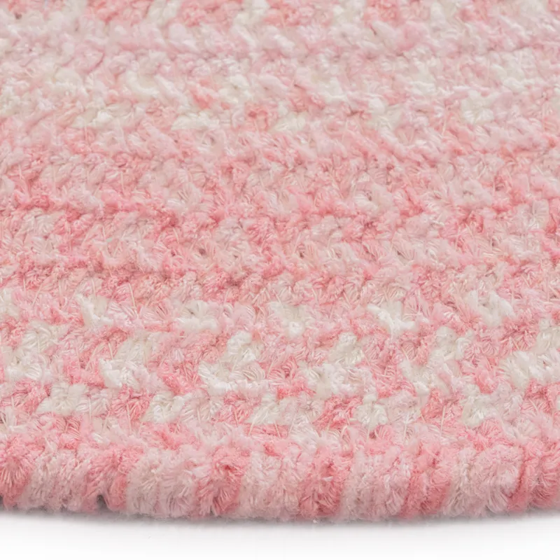 Bambini Pretty In Pink Oval Rug - 9\'2\" x 13\'2\"