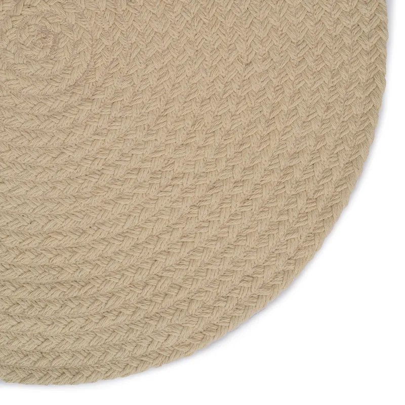 Naturelle Natural Round Rug - 9\'6\" x 9\'6\"