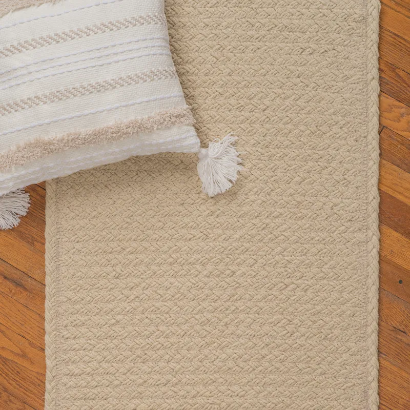 Naturelle Natural Cross Sewn Rectangle Rug - 2\'3\" x 4\'3\"