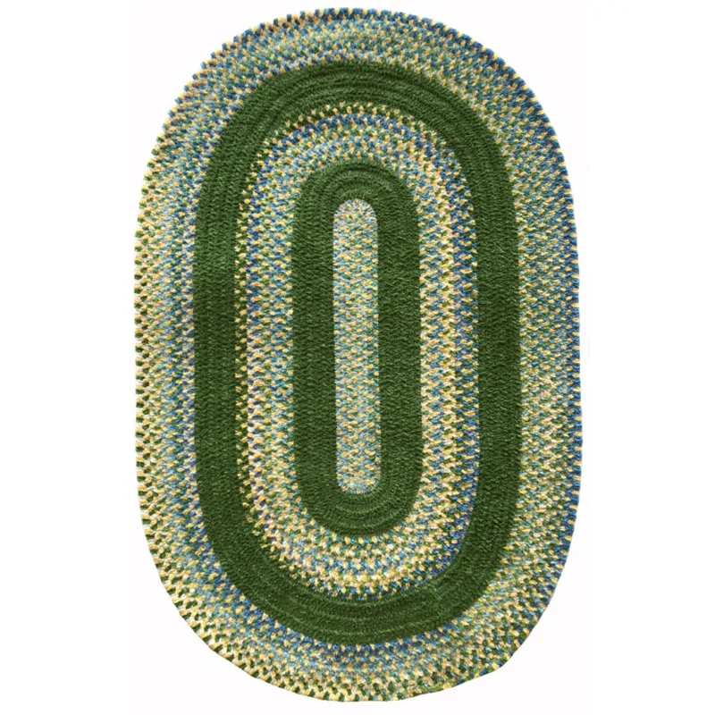 Bailey Grassy Hill Oval Rug - 7\' x 9\'
