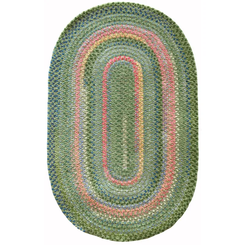 Bailey Greenhouse Oval Rug - 5\' x 8\'